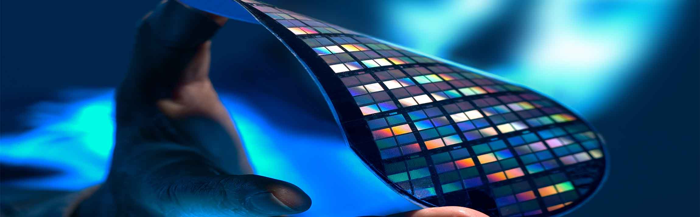 Dünnes biegsames Siliziumwafer