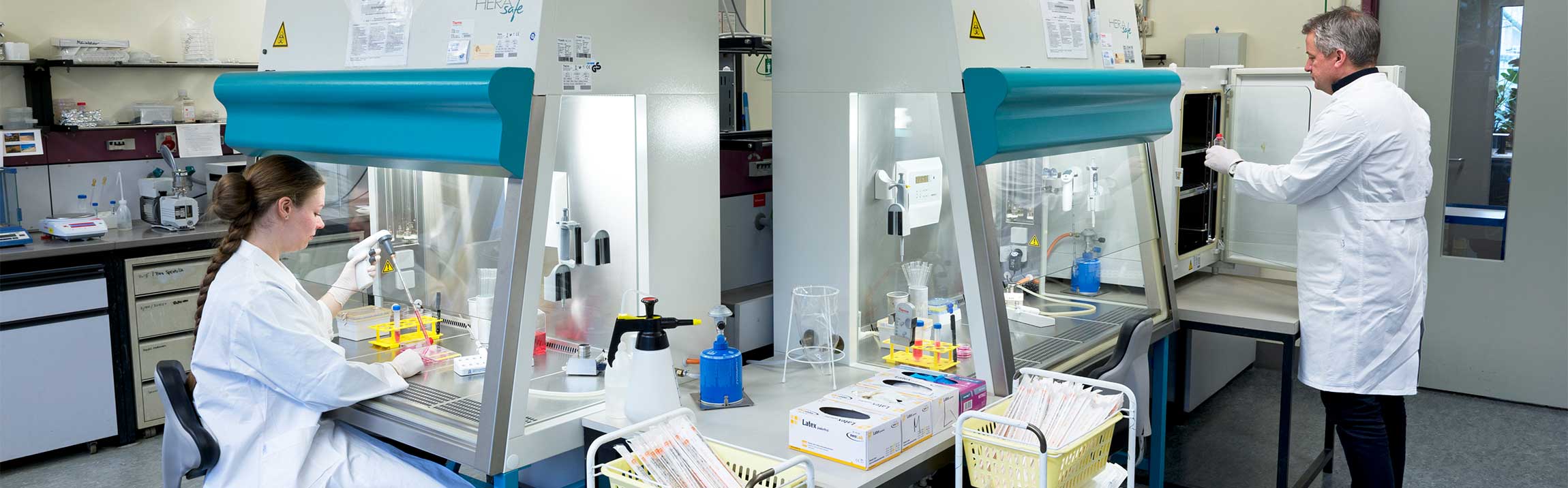 Labor für Zellkulturtechnik am Fraunhofer EMFT