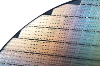 Qubit-Chips auf Wafer
