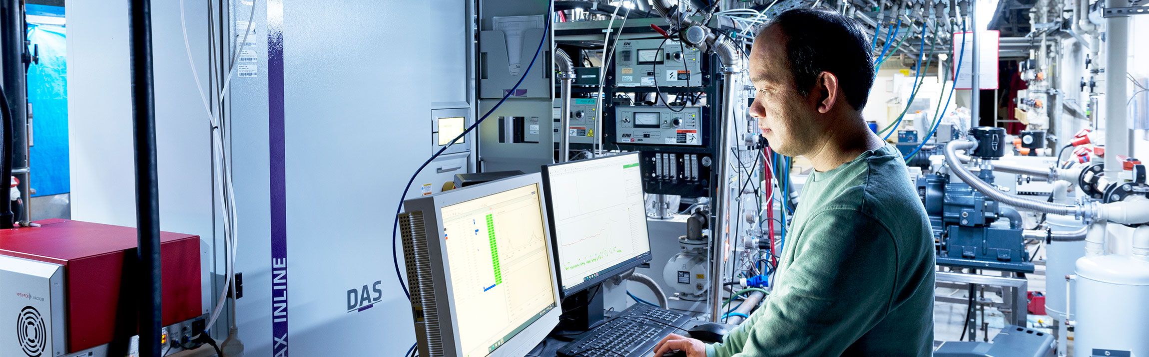 Erfassung der Emissionen von klimaschädlichen PFAS-Gasen im Fraunhofer EMFT Reinraum 