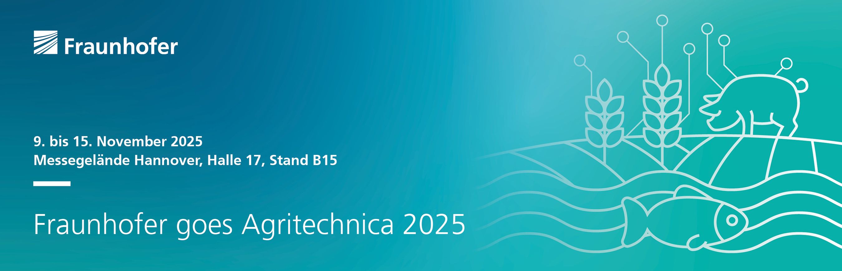 Fraunhofer goes Agritechnica 2025