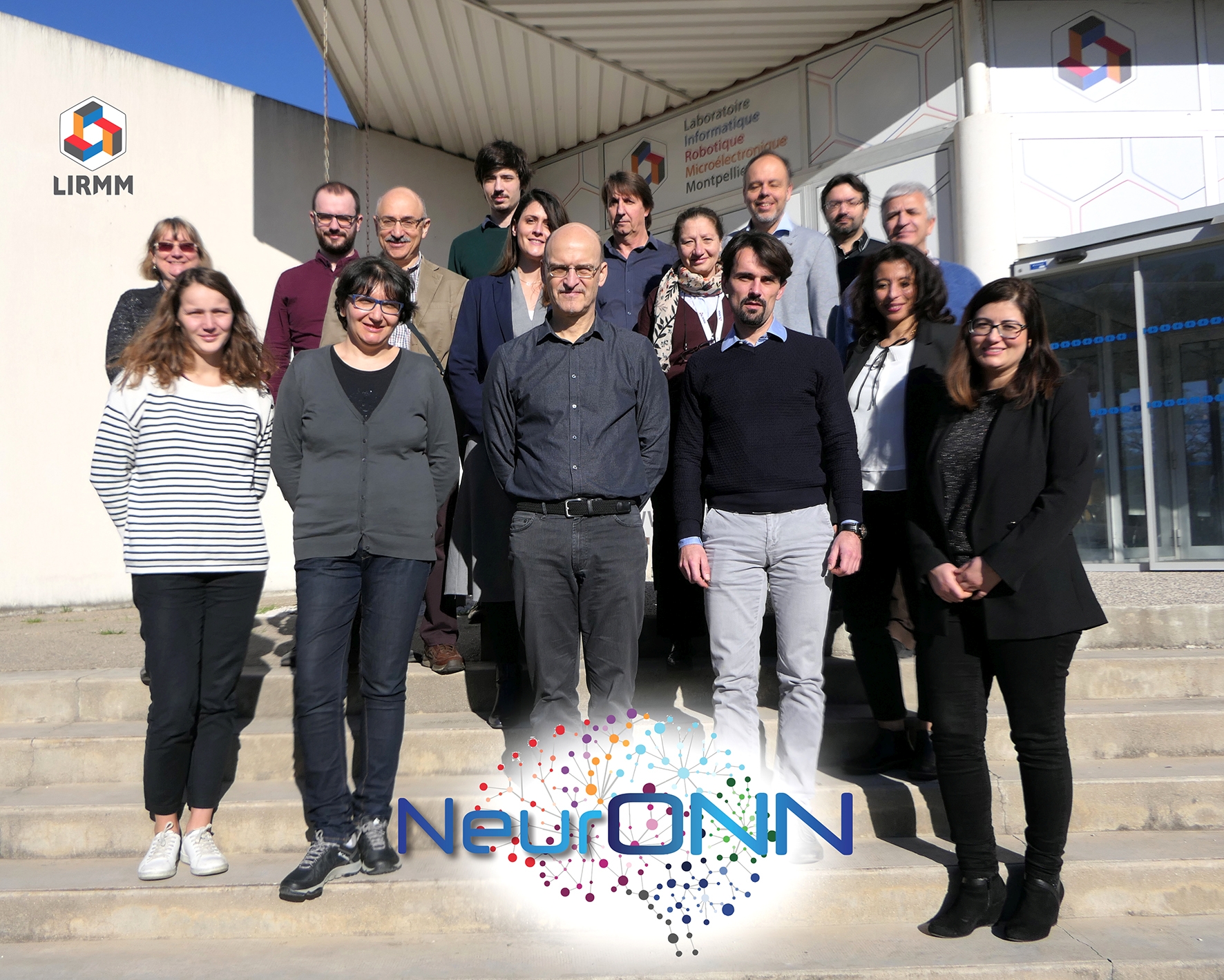 The NeurONN research team at the kick-off meeting