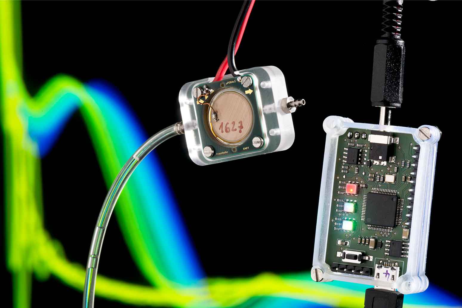 Micropump with self sensing function
