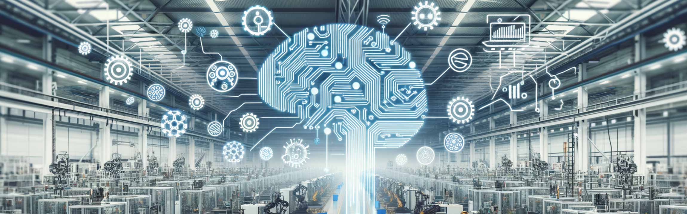 machine room with a super brain