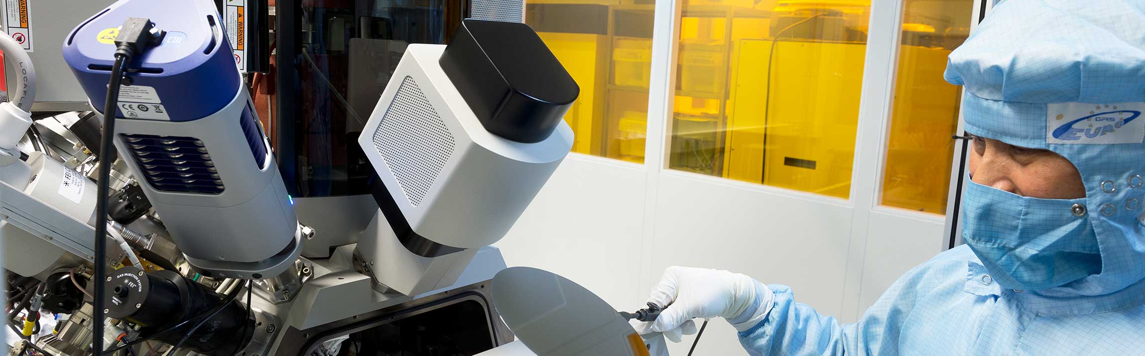 Wafer test in Fraunhofer EMFT cleanroom