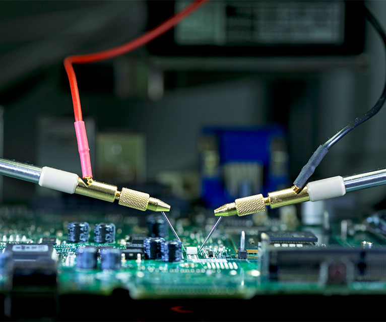 2-Pin Test System for Electronic Tests