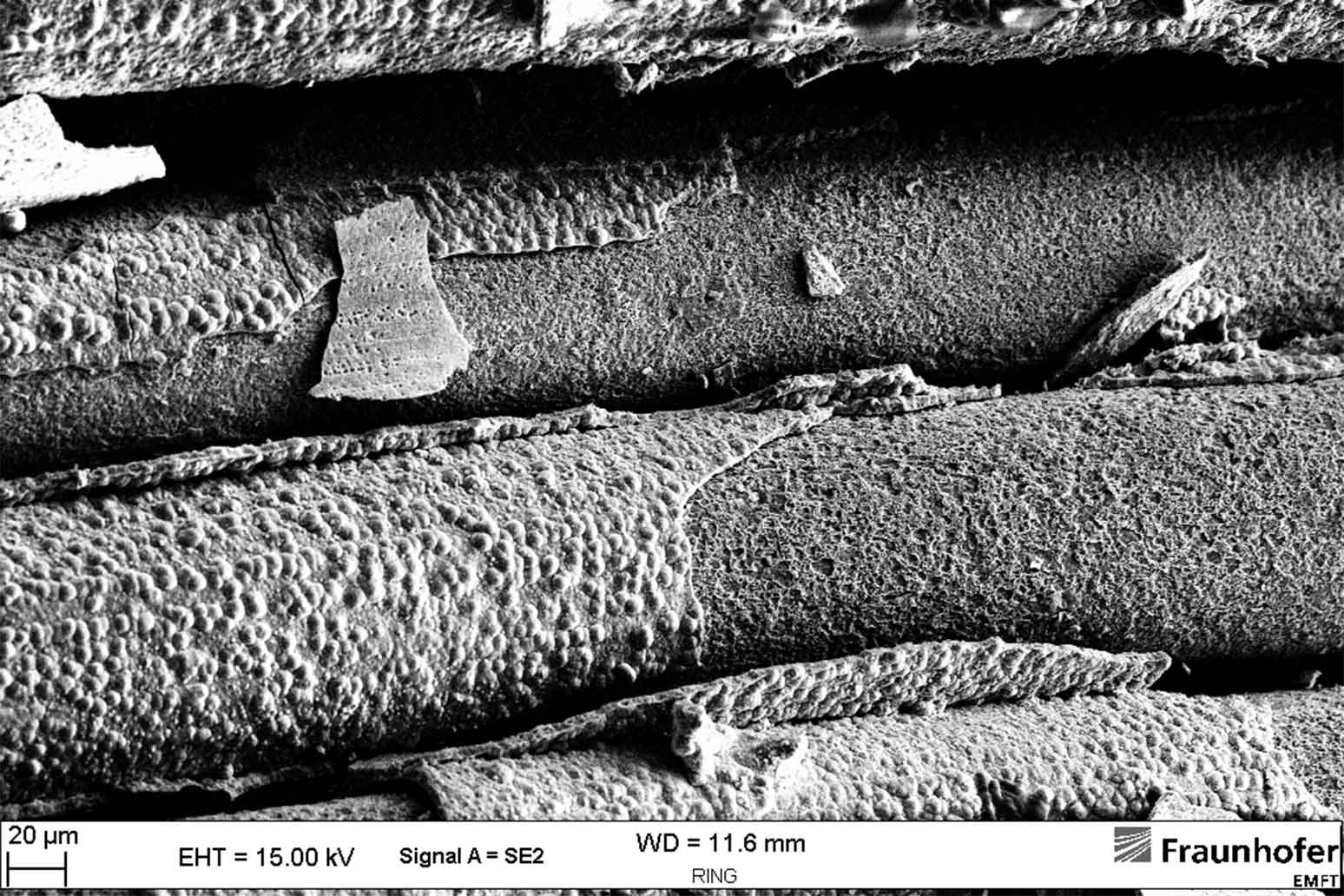 Chapped stranded wires after cyclical current load